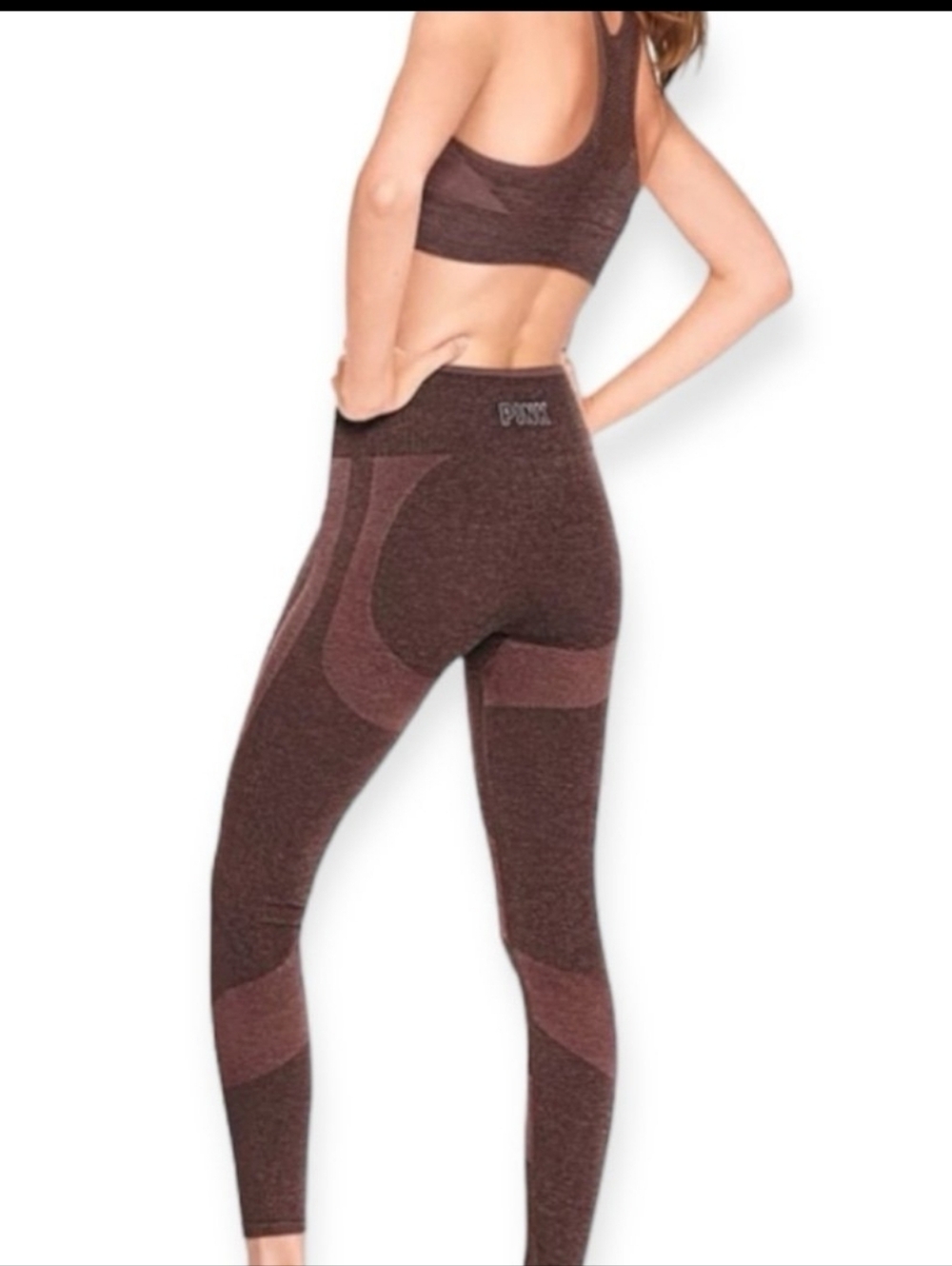 PINK Victoria's Secret Purple Seamless Leggings Size Small